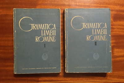 GRAMATICA LIMBII ROM&amp;Acirc;NE (Academia Rom&amp;acirc;nă - 1963) foto