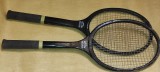 2 rachete tenis camp din lemn romanesti vintage REGHIN REFLEX JUNIOR -