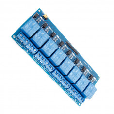 Modul releu 8 canale Arduino 5V, optocuplor, TTL Logic, relay, relee (RE-93) foto