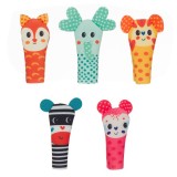 Jucarie pentru bebelusi finger puppet, figurine deget, animale, 5buc, NippleBaby
