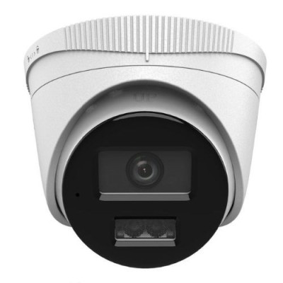 Camera IP HiLook 8MP, lentila 2.8mm, iluminare duala 30m, microfon, PoE, IP67 - IPC-T280HA-LU SafetyGuard Surveillance foto