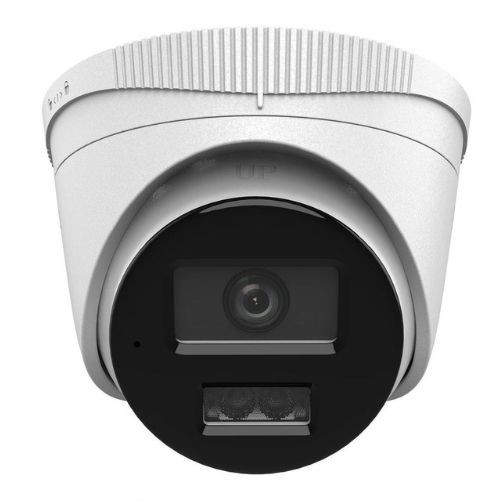Camera IP HiLook 8MP, lentila 2.8mm, iluminare duala 30m, microfon, PoE, IP67 - IPC-T280HA-LU SafetyGuard Surveillance