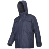 Jacheta Captusita Usoara Cu Gluga / Bleumarin - 3xl