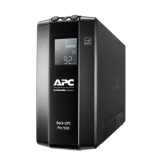 UPS APC &quot;Back-UPS&quot;, Line int., mini Tower, AVR, IEC x 6, display LCD, back-up 11 - 20 min. &quot;BR900MI&quot; (timbru verde 11 lei)