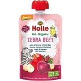 Piure de mere banane si sfecla rosie pentru copii fara gluten 6luni, eco