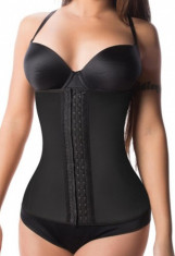 Corset modelator pentru talie de viespe marime S Latex slim Fit Pro foto