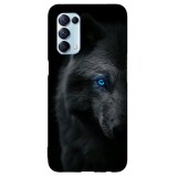 Husa compatibila cu Oppo A5 (2020) model Wolf, Silicon, TPU, Viceversa, Transparent, Carcasa