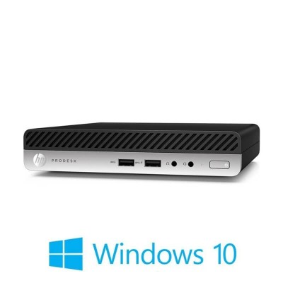 Mini PC HP ProDesk 400 G3, Intel i3-7100T, 8GB DDR4, 250GB SSD, Win 10 Home foto