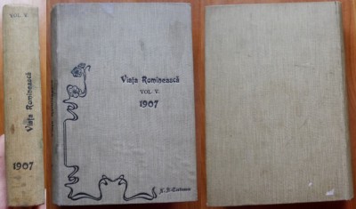 Revista Viata Romaneasc , Iasi, 190 , volum 5, legatura clasica foto