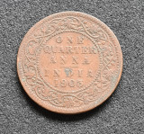 India One quarter anna 1903, Asia