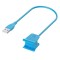 Adaptor incarcator USB pentru Fitbit Alta HR-Culoare Albastru