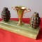 ARTA DE TRANSEE, SUPORT DE CREIOANE DIN GRENADE PE ONIX