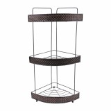 Coltar baie cu 3 polite, structura metalica, model DSY 1169