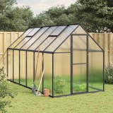 Gossi sere cu cadru de baza, antracit, 334x169x195 cm, aluminiu