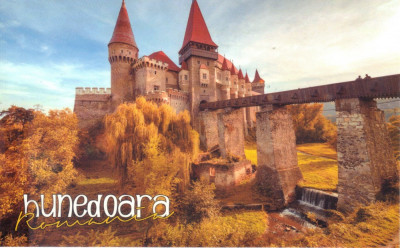 Carte postala CP HD063 Hunedoara - Castelul Corvinilor - necirculata foto