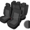 Set huse scaun model Perun pentru Chevrolet Cruze, culoare Negru, set huse auto Fata + Spate