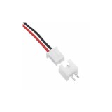 Cablu cu conectori 2pini JST pas 2.54mm mama + tata PCB, Oem