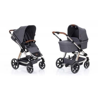 Carucior Turbo 4 T Asphalt Diamond Abc Design foto