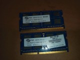 Memorii laptop DDR3 4Gb 2x2Gb 1333Mhz PC3-10600S PSC