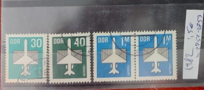 TS21 - Timbre serie DDR 1982 Mi 2751-53 foto