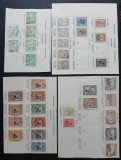 ROMANIA, ,1918- lot ,,,stampilate