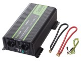 Convertor Invertor GREEN CELL 1kW DC/AC 230V INVGC09 cu Ieșire Socluri AC 230V