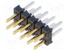 Conector şiruri pini tată 10 pini 2mm aurit THT SAMTEC