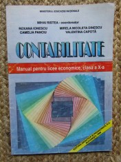CONTABILITATE MANUAL PENTRU CLASA A X-A - Ristea