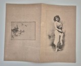 Carte veche 1895 Pliant Opera Monte Carlo
