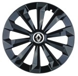 Cumpara ieftin Set 4 capace roti Fame negru R14 pentru gama auto Renault, Autohelix MSA