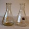 Staclarie laborator (chimie) 2 vase masura volumetrica toi 100ml, Turda si URSS