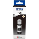 Cartus Cerneala Neagra Epson 106 EcoTank 70ml, Pigment, Compatibil L7160, L7180, ET-7750, ET-7700