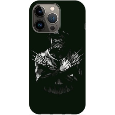 Husa compatibila cu Apple iPhone 14 Plus model Wolverine, Silicon, TPU, Viceversa foto
