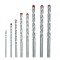 Set 8 burghie pentru piatra HSS 3.0-10.0mm, GEKO G40092