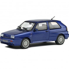 Macheta auto Volkswagen Golf 2 G60 Rally Blue 1989, 1:43 Solido