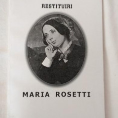 Maria Rosetti - Restituiri