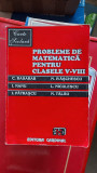 Cumpara ieftin PROBLEME DE MATEMATICA CLASELE V-VIII BASARAB ,NANU ,PATRASCU ,TALAU