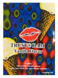 Prezervativ oral pentru femei, Dental Dam, Aroma de Vanilie, 1buc