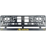 Set 2 bucati, suport numar inmatriculare Carbon, Mercedes Actros II