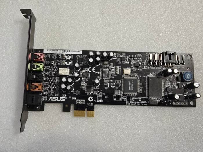 Placa de sunet ASUS Xonar DGX XONAR_DGX(ASM), PCI-E, 5.1 canale - poze reale