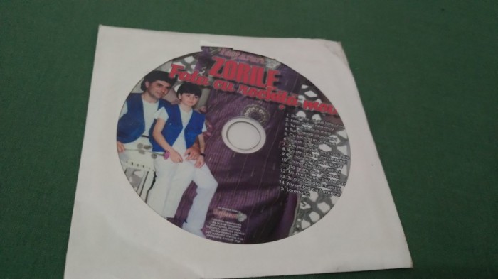 CD ZORILE -FATA CU ROCHITA MOV ORIGINAL REVISTA TAIFASURI