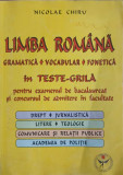 LIMBA ROMANA. GRAMATICA, VOCABULAR, FONETICA-NICOLAE CHIRU
