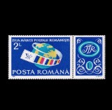 1990 - Ziua mărcii poștale romanești, neuzata cu vinieta
