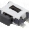 Microintrerupator 3.5x3.55x1.25mm, (ON)-OFF, SPST, ALPS - SKSCLDE010