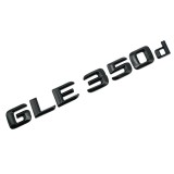 Emblema GLE 350d Negru, pentru spate portbagaj Mercedes, Mercedes-benz