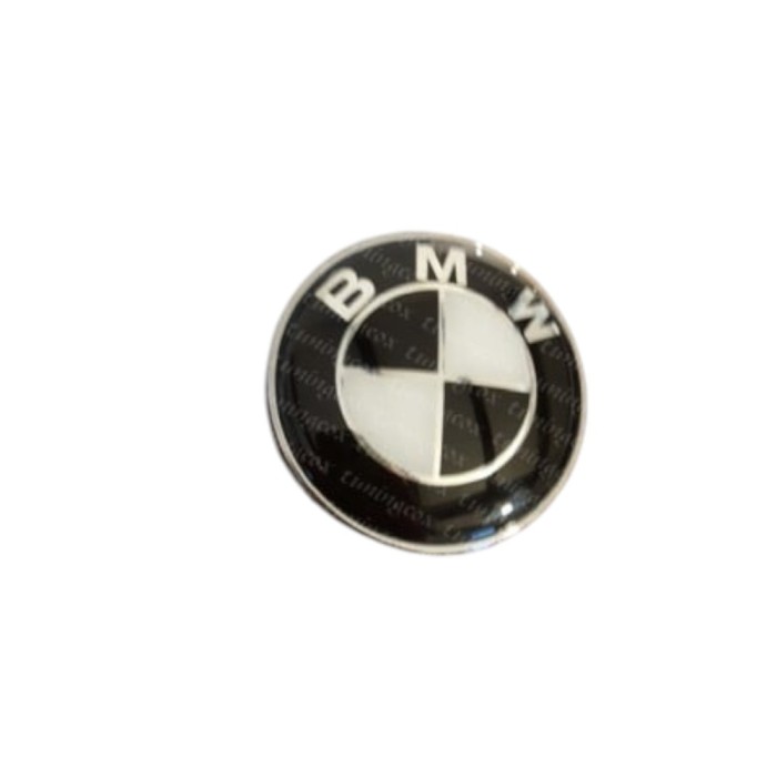 Emblema capota BMW negru cu alb