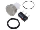 Comutator anti-vandalism SCHURTER Poz: 2 SPDT 6A/250VAC IP67 ON-(ON)