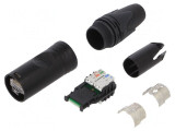 Conector cablu Ethernet CAT6A auto-terminare, Neutrik