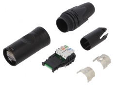 Conector cablu Ethernet CAT6A auto-terminare