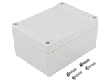 Carcasă Universală ABS Gri IP66 90x120x60mm